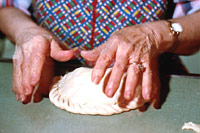 Making pasties in Mineral Point. Photo by Bob Rashid.